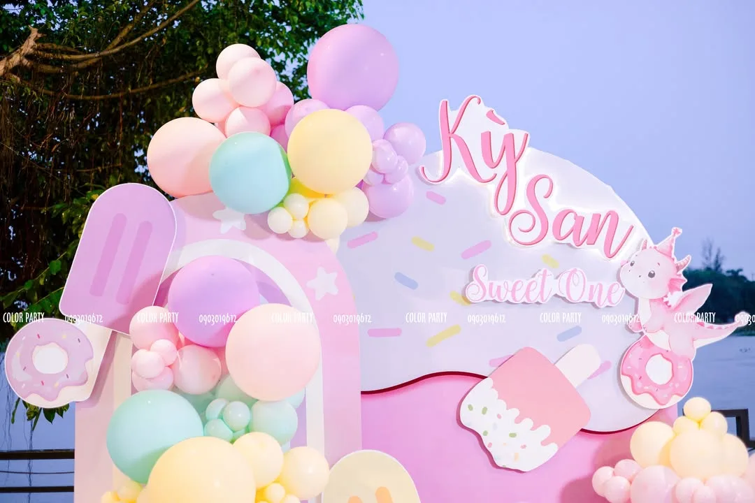 Nhấn để phóng to 🎀 CHÚC MỪNG SINH NHẬT BÉ KỲ SAN – SWEET ONE 🎂 – ảnh 1
