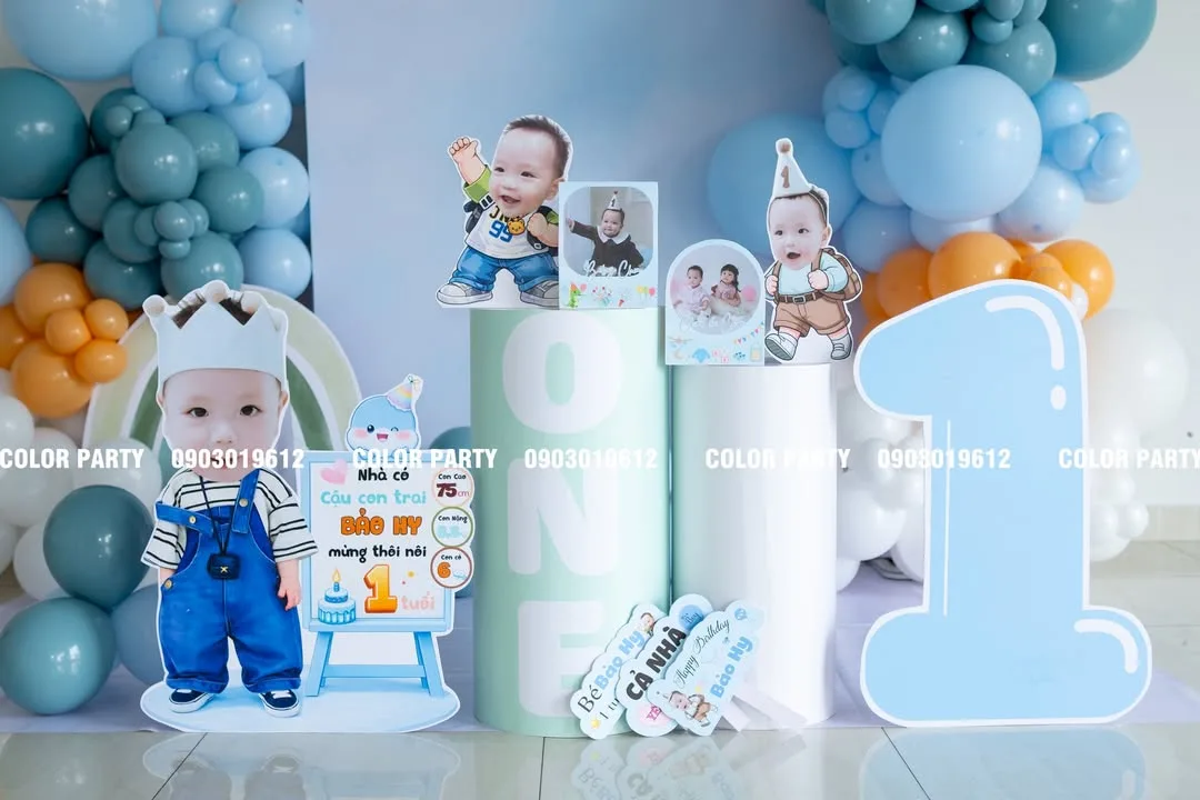Nhấn để phóng to Chúc mừng thôi nôi bé Bảo Hy – tròn 1 tuổi đáng yêu hết nấc 🎉 – ảnh 4