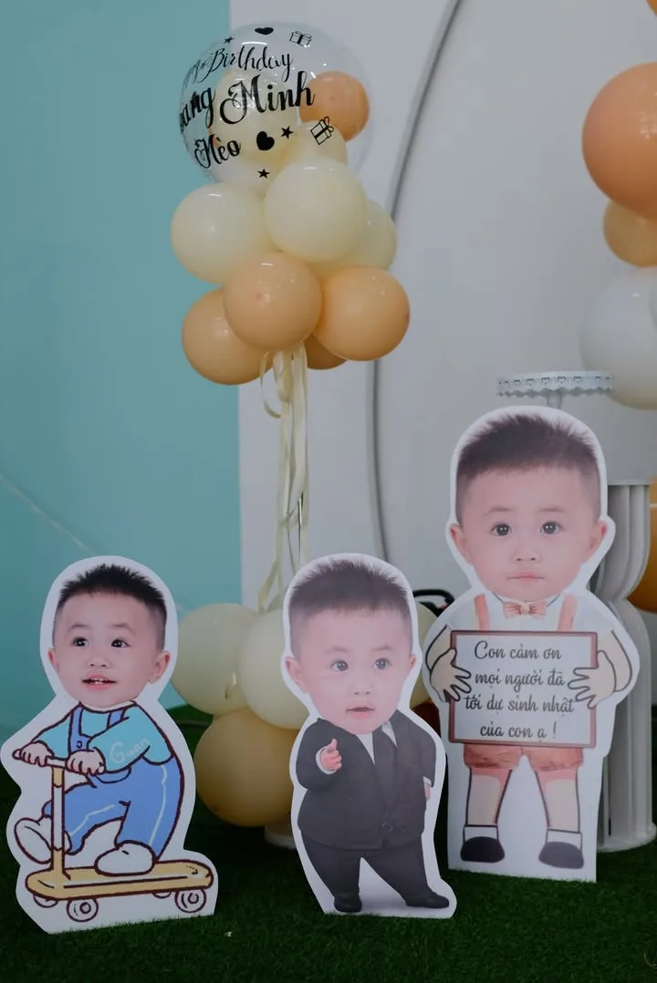 Nhấn để phóng to 🎉🌟 Chúc mừng sinh nhật bé Hoàng Minh tròn 1 tuổi – chàng hoàng tử nhỏ của chú… – ảnh 3