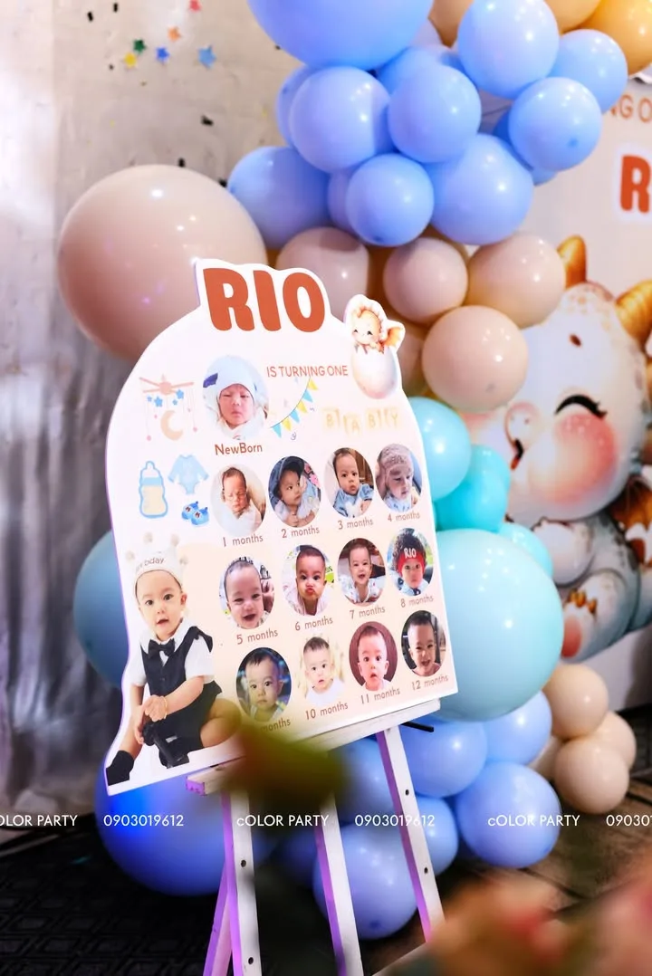 Nhấn để phóng to 🎉 Bé RIO tròn 1 tuổi rồi nè! 🎂✨ – ảnh 4