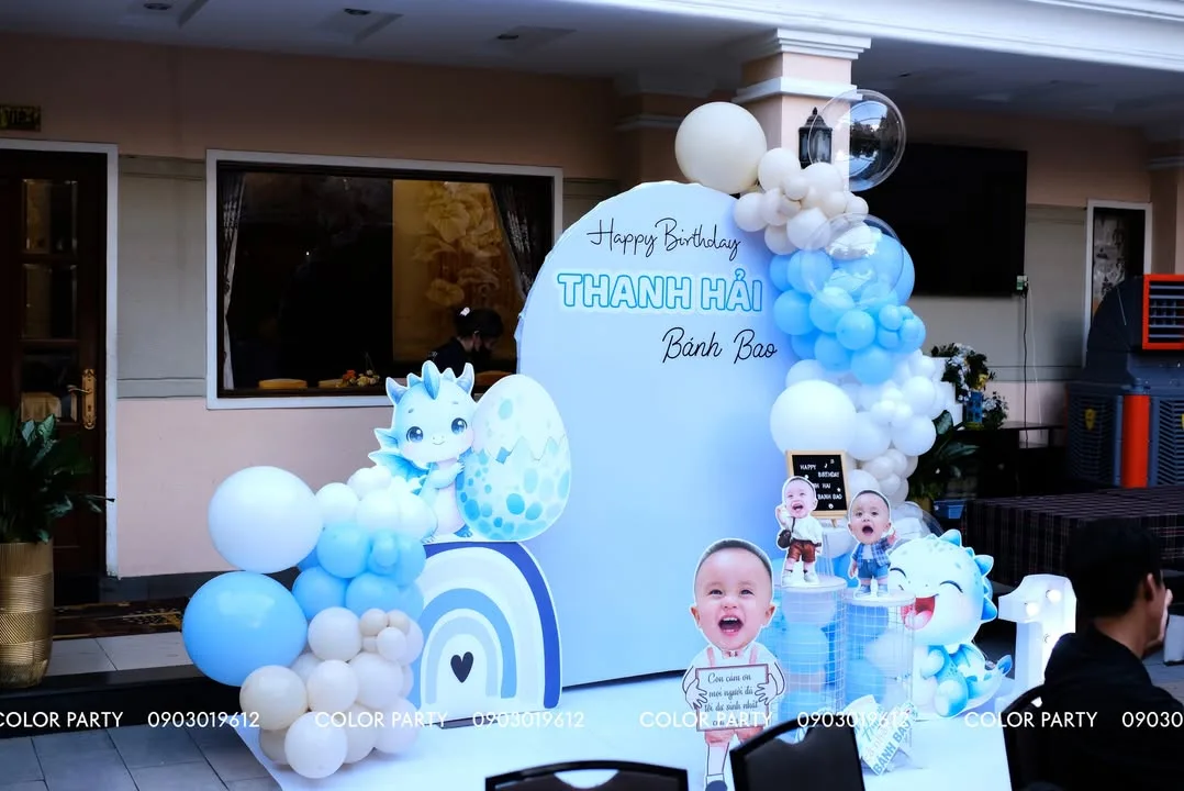 Nhấn để phóng to 💙 Thanh Hải - Bánh Bao và bữa tiệc lên Một tuổi! – ảnh 1