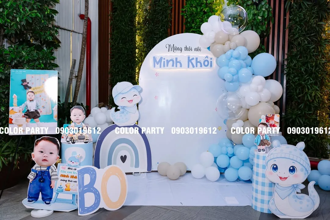 🎈 CHÚC MỪNG THÔI NÔI BÉ MINH KHÔI 💙 – ảnh 4