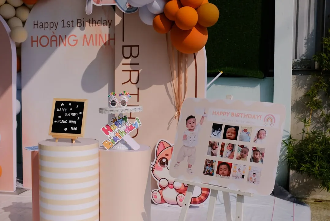 Nhấn để phóng to 🎉 Happy 1st Birthday Hoàng Minh! 🎉 – ảnh 2