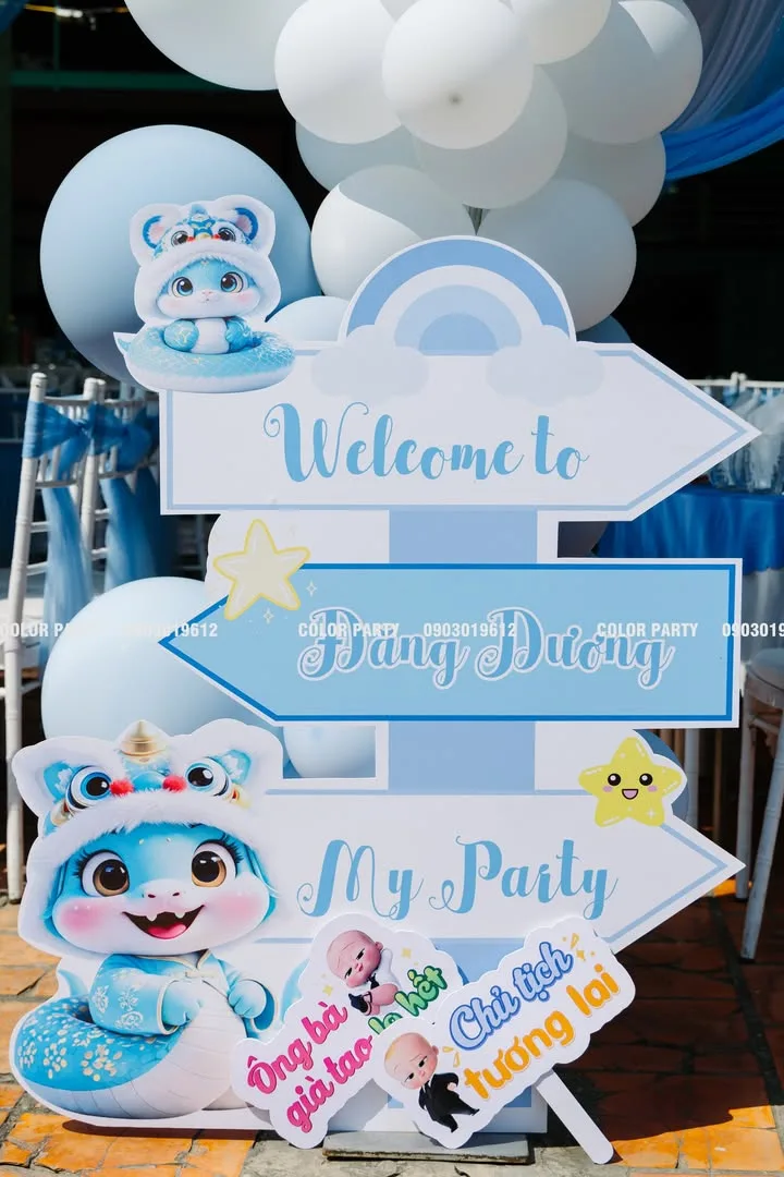 Nhấn để phóng to 💙Chúc mừng thôi nôi bé Đăng Dương tròn 1 tuổi 🎂💙 – ảnh 8