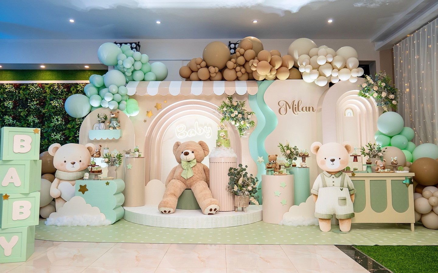 Trang Trí Thôi Nôi Cho Bé Hot Nhất 2026 | Color Party Decor