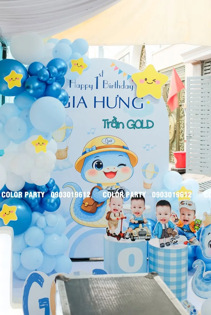 Chúc mừng thôi nôi bé Gia Hưng tròn 1 tuổi! 💙 – ảnh 5