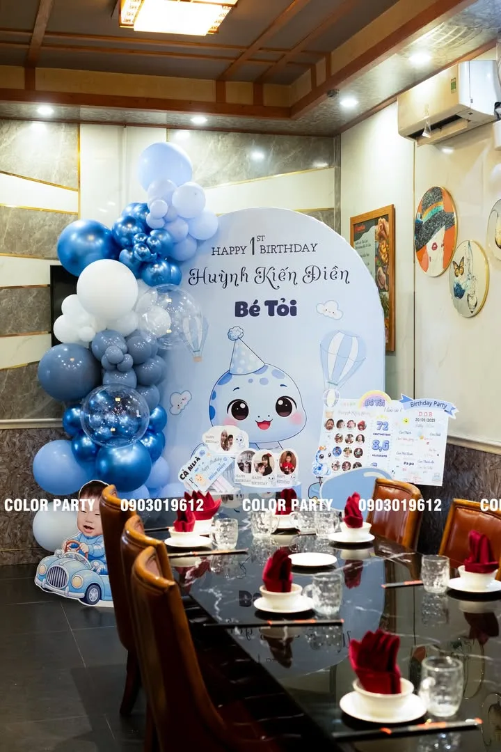 Nhấn để phóng to Chúc mừng thôi nôi Huỳnh Kiến Điền – Bé Tỏi 🎈 – ảnh 3