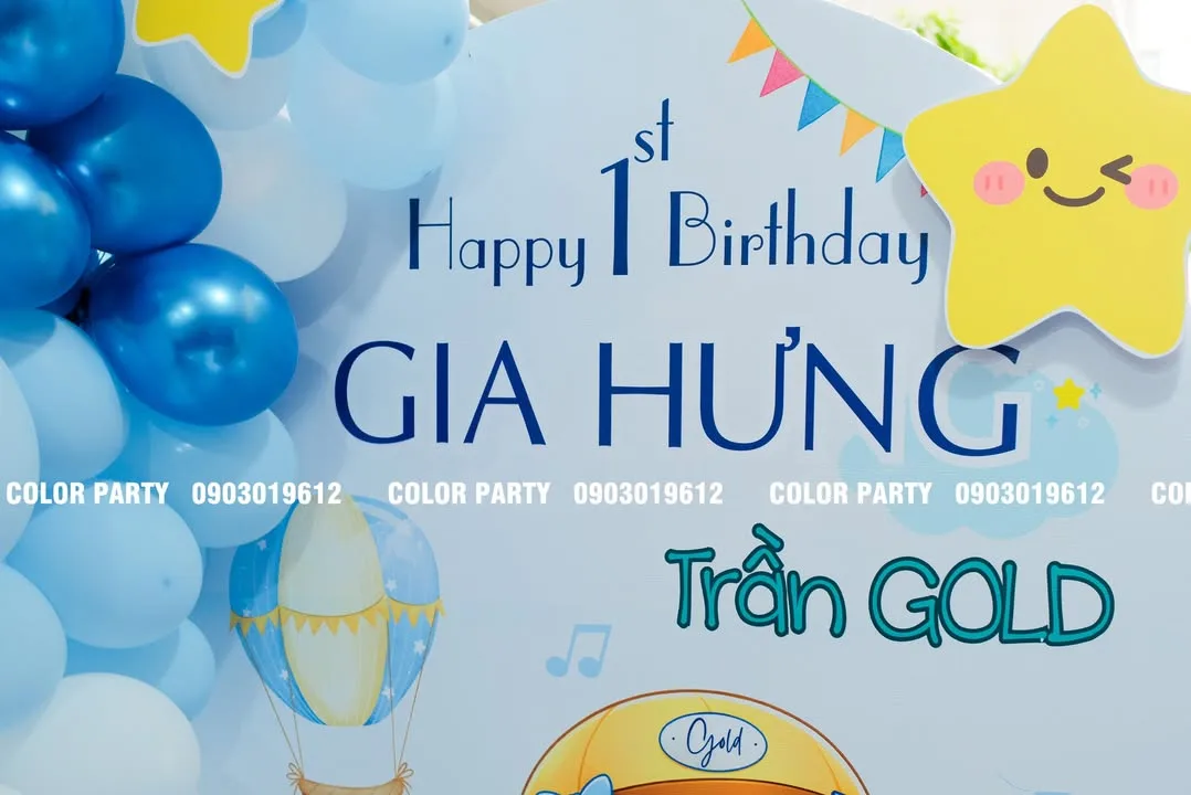 Chúc mừng thôi nôi bé Gia Hưng tròn 1 tuổi! 💙