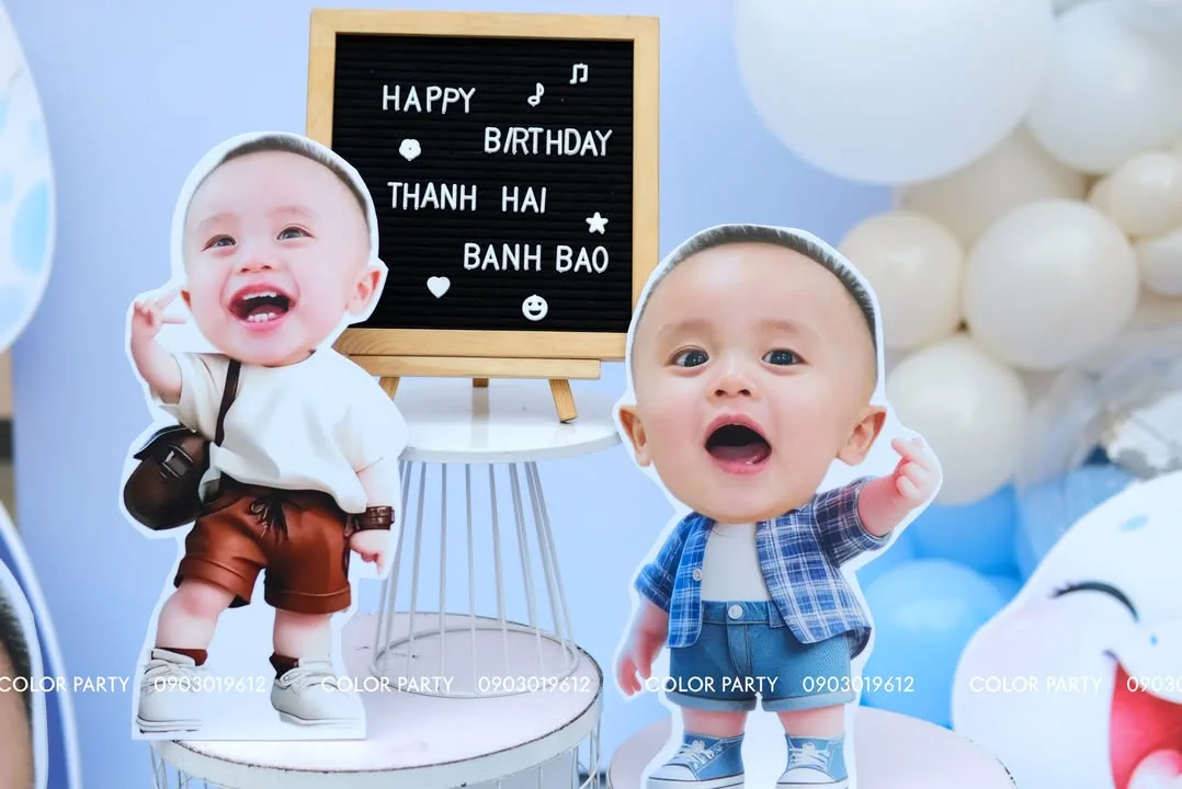 Nhấn để phóng to 💙 Thanh Hải - Bánh Bao và bữa tiệc lên Một tuổi! – ảnh 2