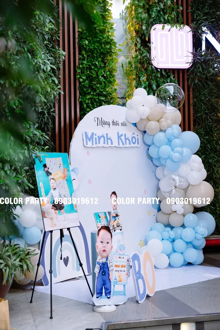 🎈 CHÚC MỪNG THÔI NÔI BÉ MINH KHÔI 💙 – ảnh 3