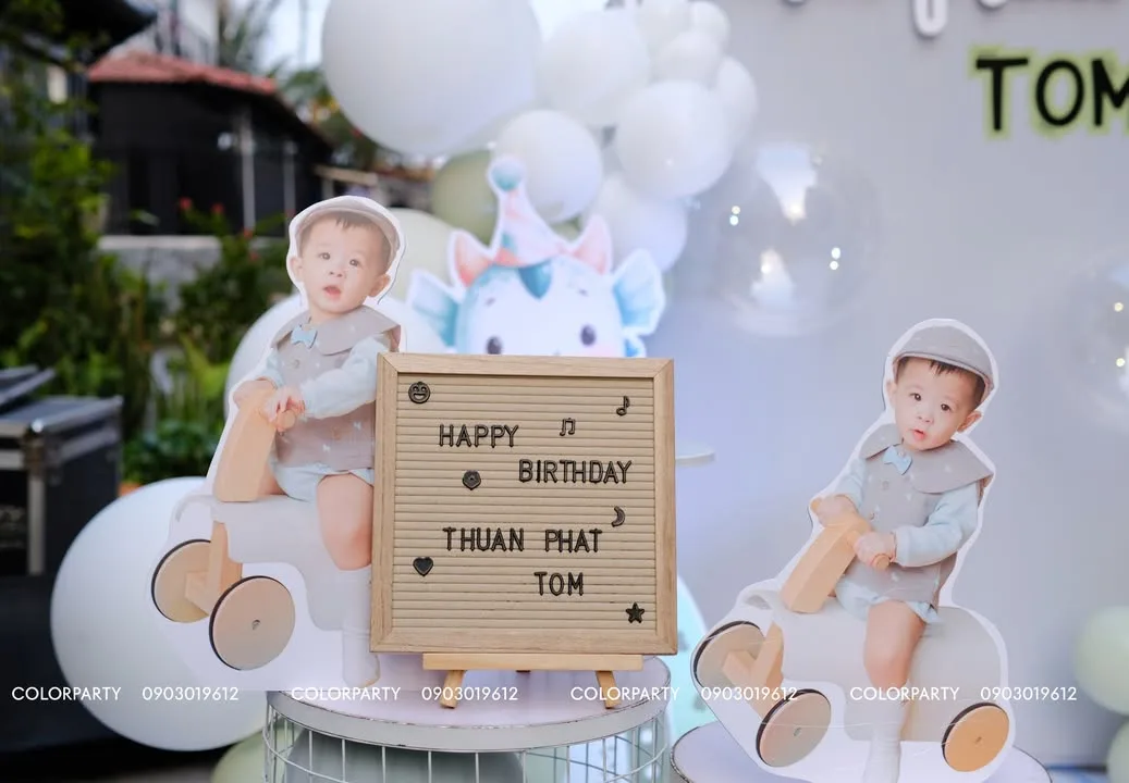 Nhấn để phóng to 🍼 TOM lên sóng - Một tuổi chưa biết gì nhưng được decor xịn xò! 🎈 – ảnh 4