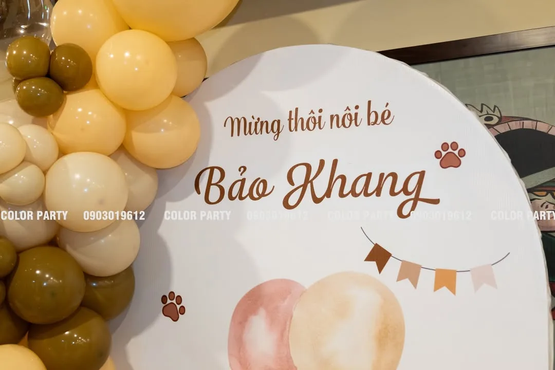 Nhấn để phóng to Chúc mừng thôi nôi bé Bảo Khang – ảnh 1
