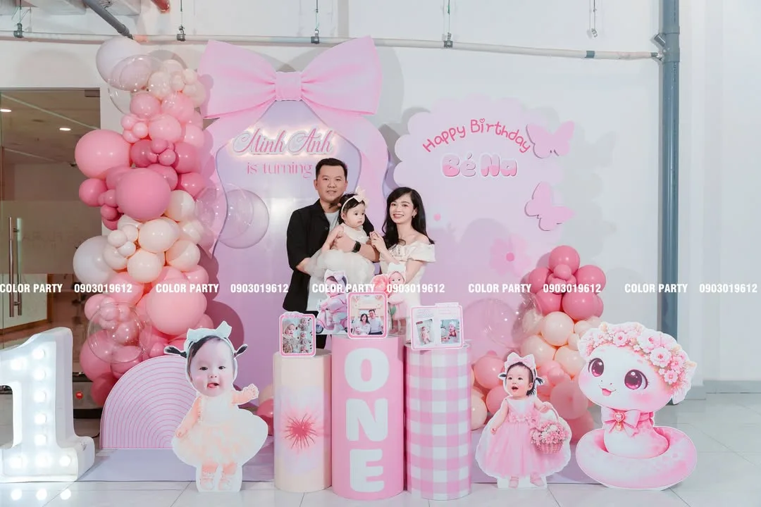Nhấn để phóng to 🎀 Chúc mừng thôi nôi bé Minh Anh tròn 1 tuổi 🎀 – ảnh 1