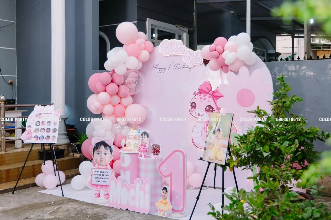 Nhấn để phóng to Chúc mừng thôi nôi bé Mẫn Nhi 🌸🌸 – ảnh 4
