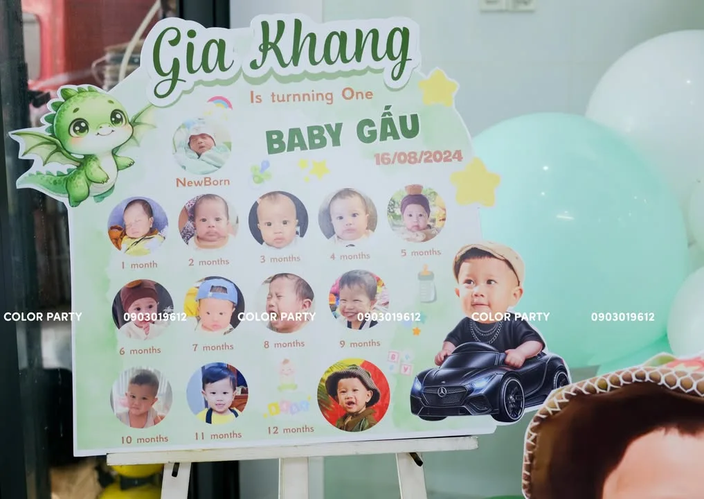 Nhấn để phóng to 🎉 Chúc mừng thôi nôi bé Gia Khang 🎂 – ảnh 2