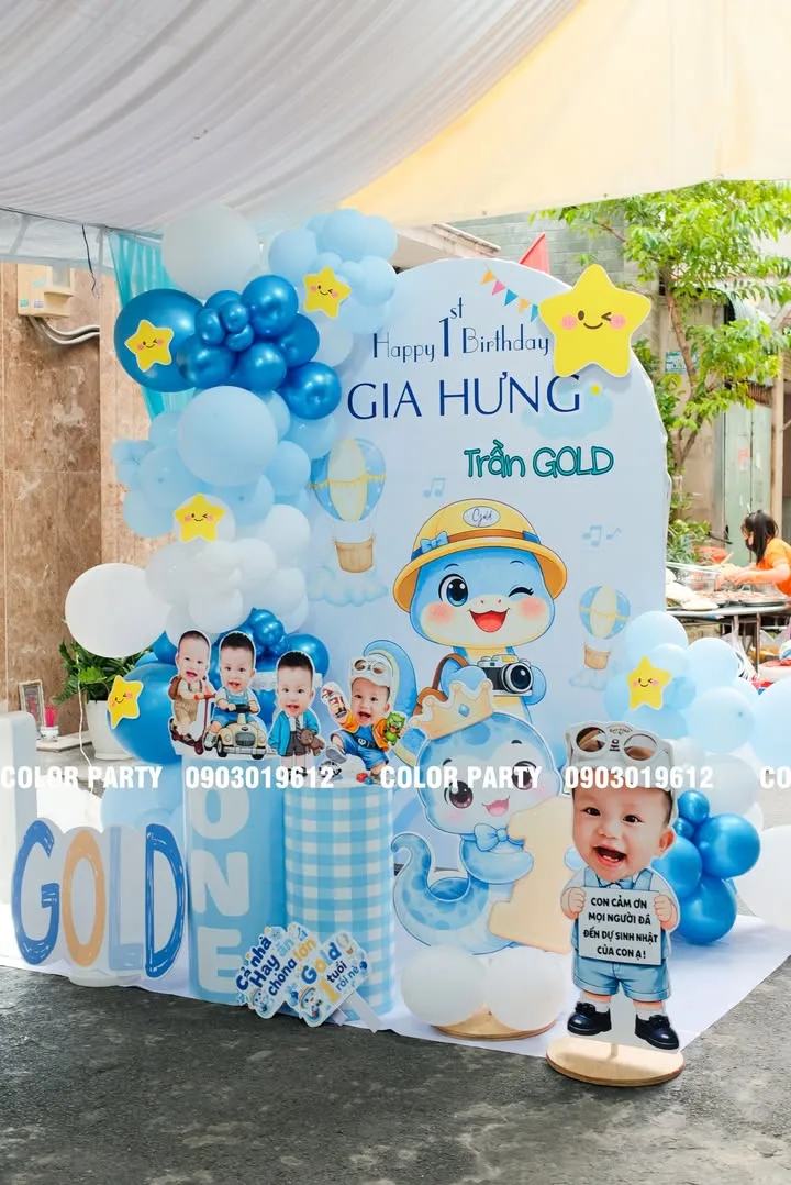 Chúc mừng thôi nôi bé Gia Hưng tròn 1 tuổi! 💙 – ảnh 3