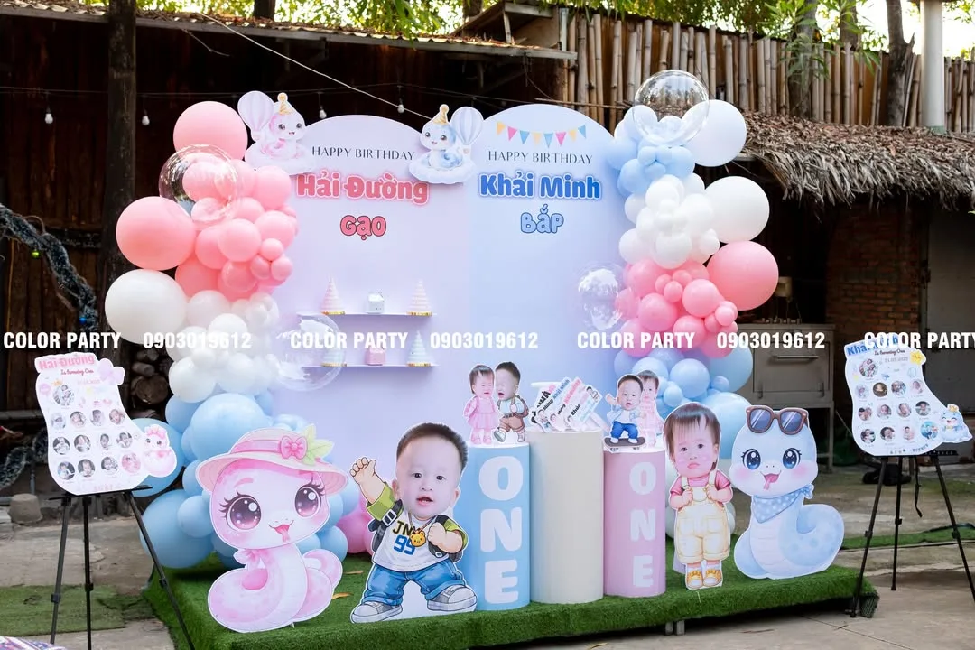 Nhấn để phóng to Chúc mừng thôi nôi Hải Đường & Khải Minh (Gạo & Bắp) 🎉 – ảnh 5
