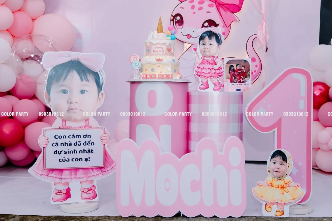 Nhấn để phóng to Chúc mừng thôi nôi bé Mẫn Nhi 🌸🌸 – ảnh 3