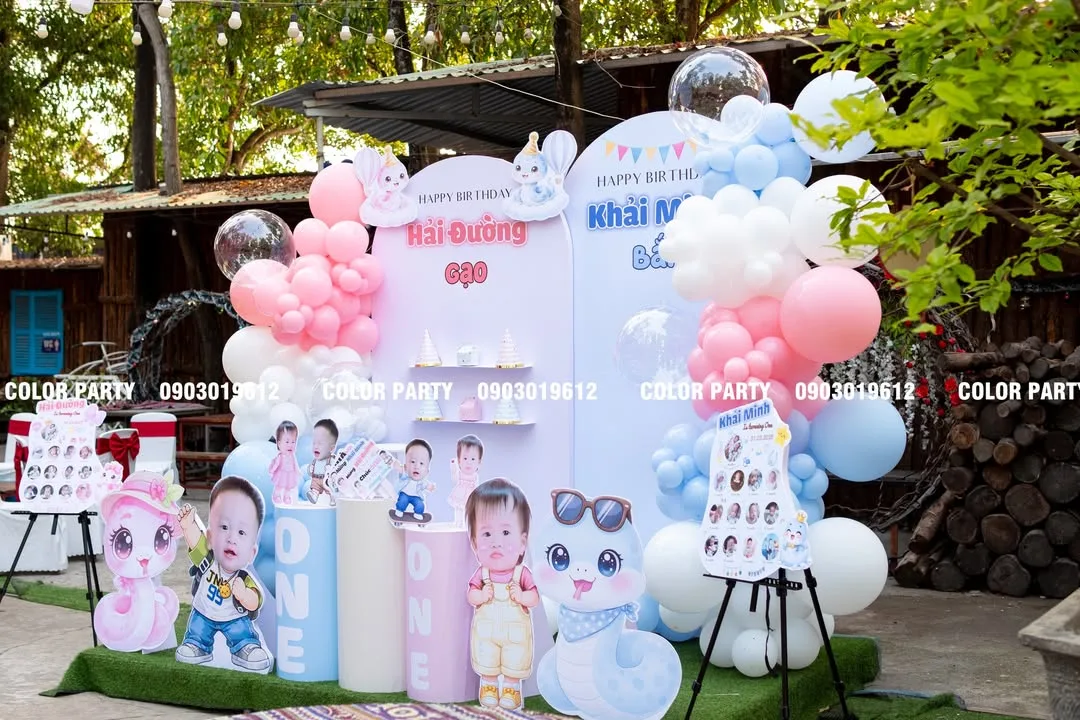 Nhấn để phóng to Chúc mừng thôi nôi Hải Đường & Khải Minh (Gạo & Bắp) 🎉 – ảnh 4
