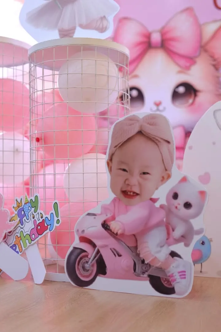 Nhấn để phóng to Chúc mừng sinh nhật 1 tuổi bé Lecia - nàng công chúa cười tít mắt! 🎂🎉 – ảnh 2