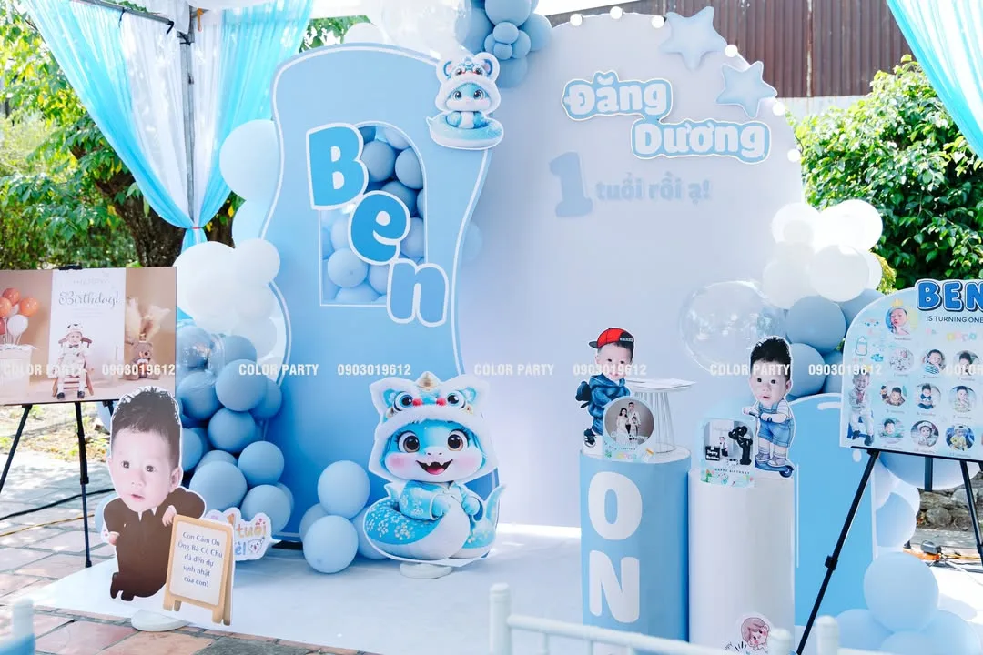 Nhấn để phóng to 💙Chúc mừng thôi nôi bé Đăng Dương tròn 1 tuổi 🎂💙 – ảnh 7