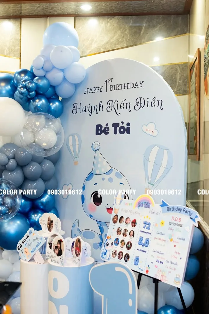 Nhấn để phóng to Chúc mừng thôi nôi Huỳnh Kiến Điền – Bé Tỏi 🎈 – ảnh 4