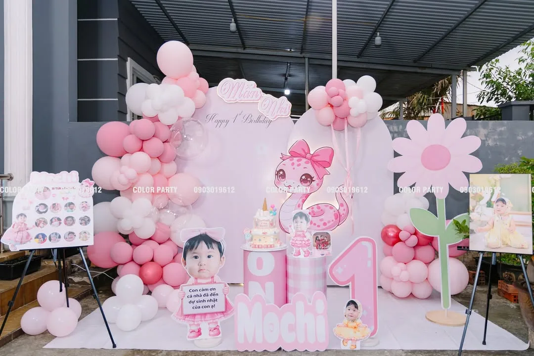 Nhấn để phóng to Chúc mừng thôi nôi bé Mẫn Nhi 🌸🌸 – ảnh 5