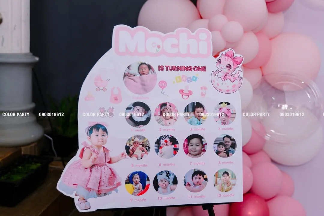 Nhấn để phóng to Chúc mừng thôi nôi bé Mẫn Nhi 🌸🌸 – ảnh 2