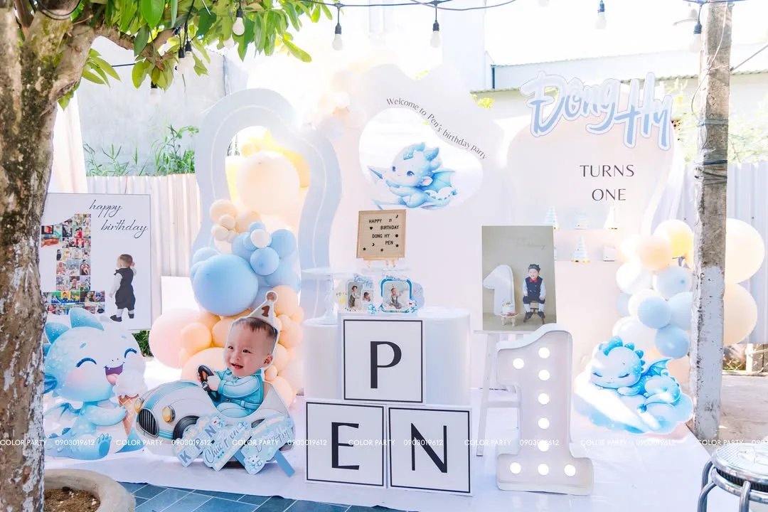 Nhấn để phóng to 🍼 PEN – Bé rồng một tuổi siêu cute, siêu lái xe!🎂 – ảnh 1