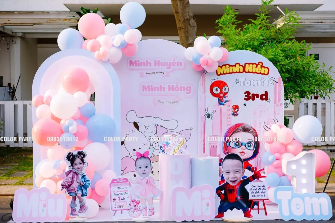 Nhấn để phóng to Chúc mừng sinh nhật các bé Minh Huyền – Minh Hồng – Tom 🎈🎉 – ảnh 3