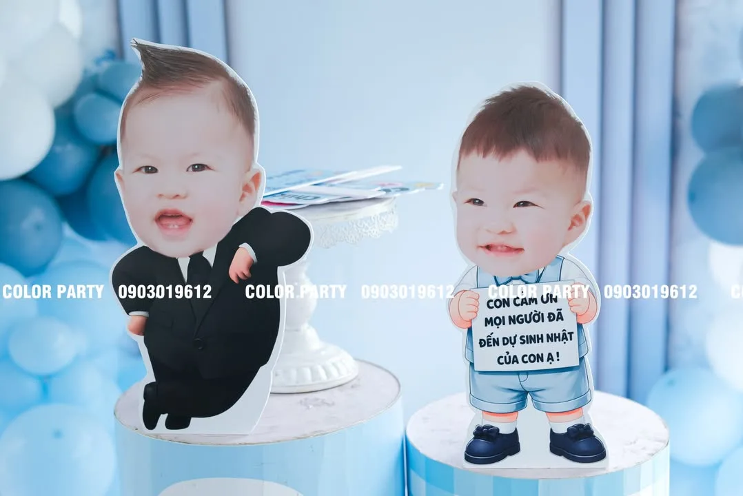 Chúc mừng thôi nôi bé Minh Hoàng 🎂💙