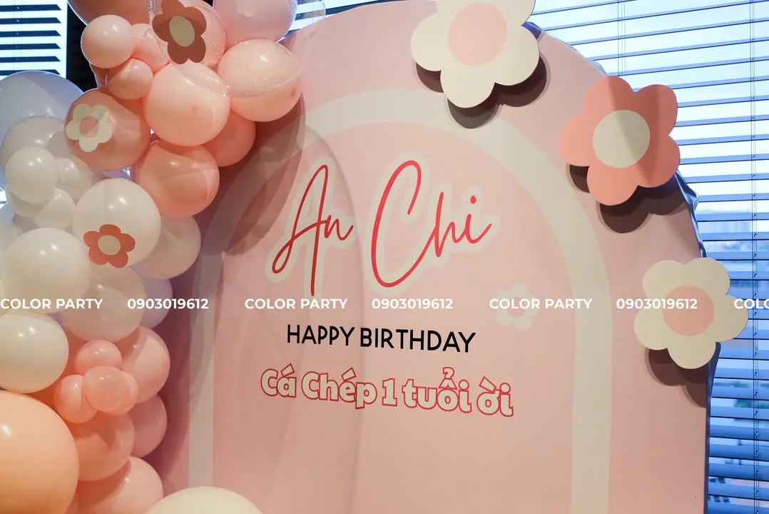 Nhấn để phóng to 🎂 Chúc mừng sinh nhật bé An Chi – Cá Chép 1 tuổi 🩷 – ảnh 1