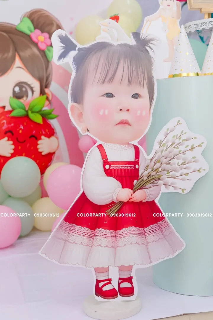 Nhấn để phóng to 🎀 Bé Dâu tròn một tuổi – cả thế giới là một quả dâu xinh! 🍓 – ảnh 4