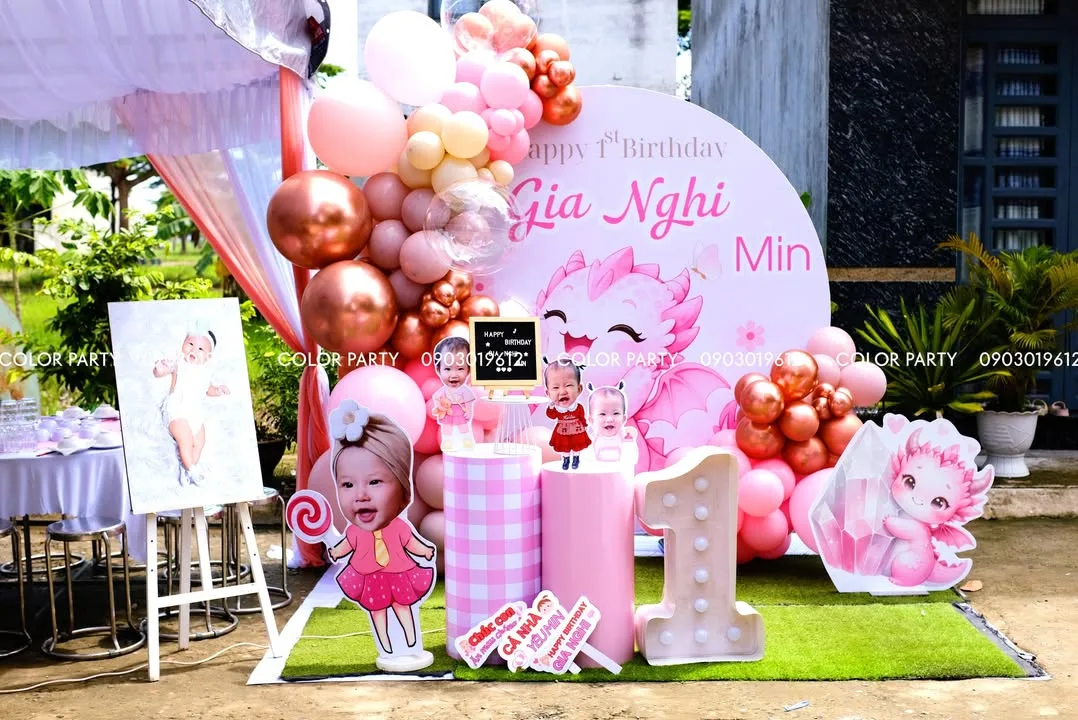 Nhấn để phóng to 🎀 Mừng Thôi Nôi Bé Gia Nghi – Nơi Rồng Hồng Tung Cánh 🎀 – ảnh 3
