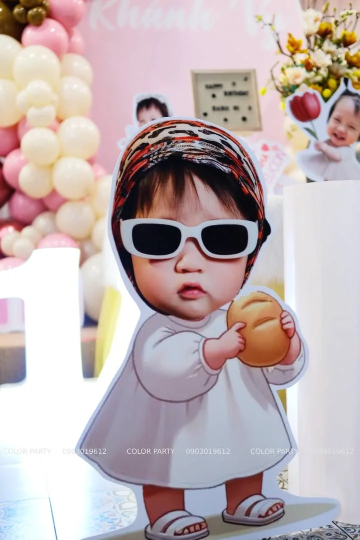 Nhấn để phóng to 🎉 Khánh Vy tròn 1 tuổi - Bé đã chính thức "bước vào lịch sử" với buổi tiệc thô… – ảnh 2