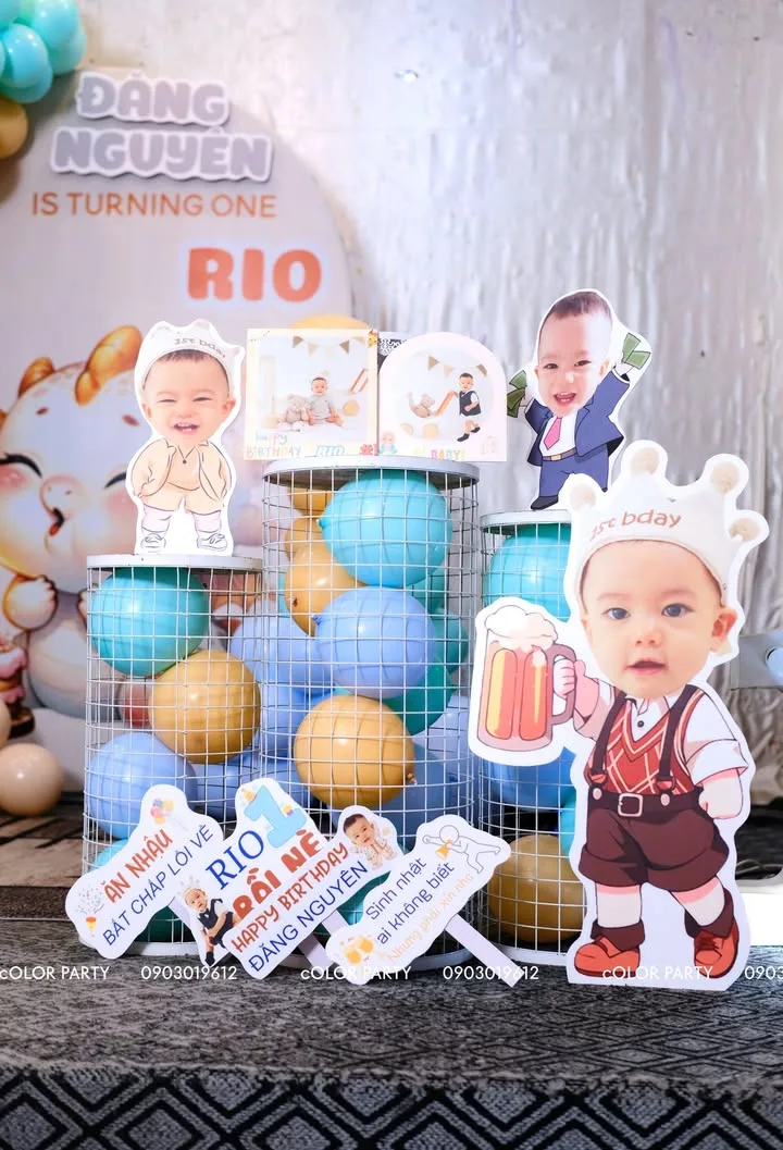 Nhấn để phóng to 🎉 Bé RIO tròn 1 tuổi rồi nè! 🎂✨ – ảnh 2
