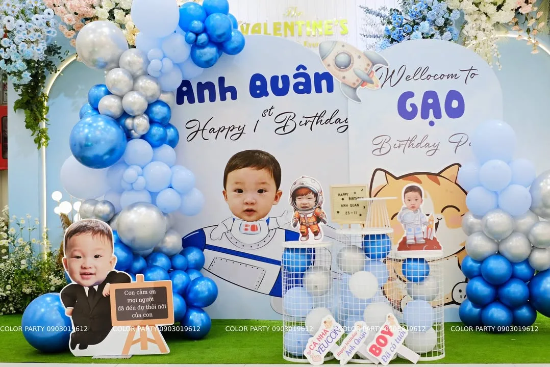 Nhấn để phóng to Chúc mừng sinh nhật bé Anh Quân siêu đáng yêu! – ảnh 1