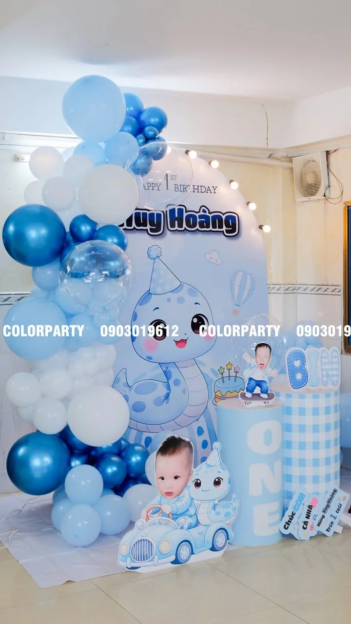 Nhấn để phóng to 🎉 Chúc mừng thôi nôi bé Huy Hoàng 💙 – ảnh 2