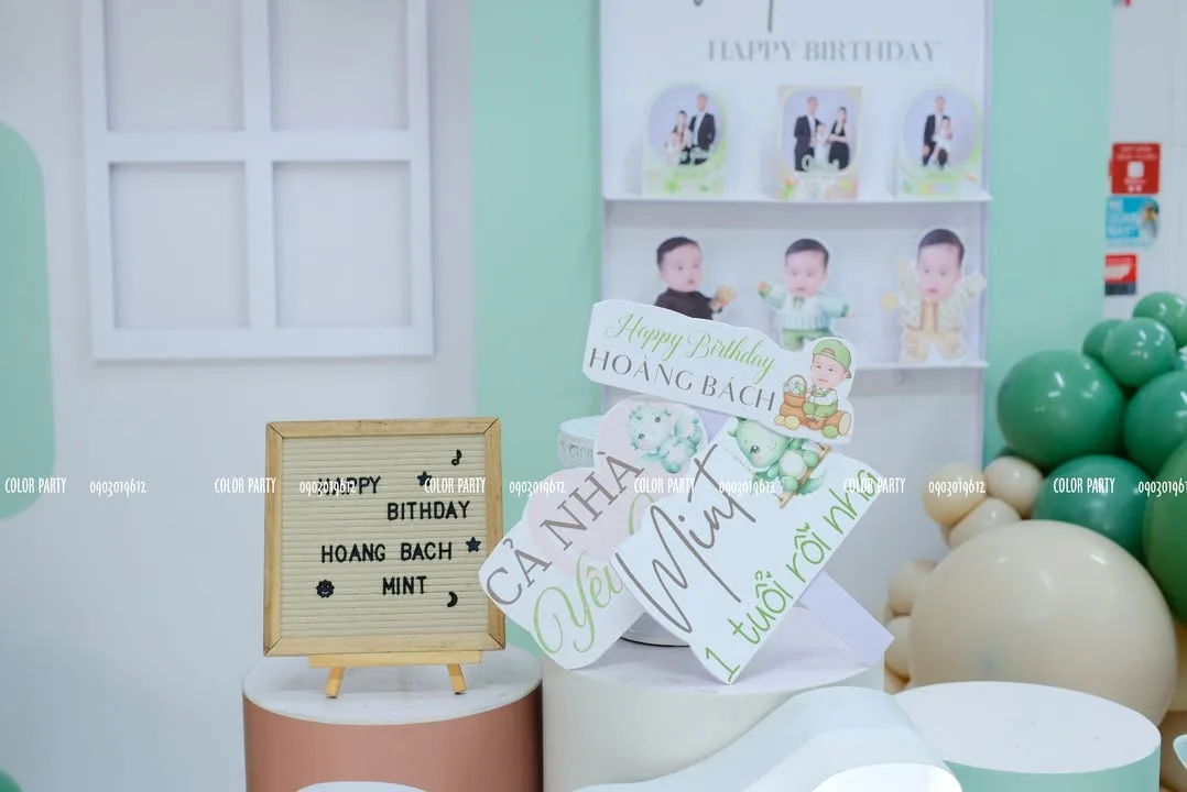 Nhấn để phóng to 🎉 CHÚC MỪNG SINH NHẬT MINT – HOÀNG BÁCH TRÒN 1 TUỔI 🎂 – ảnh 2