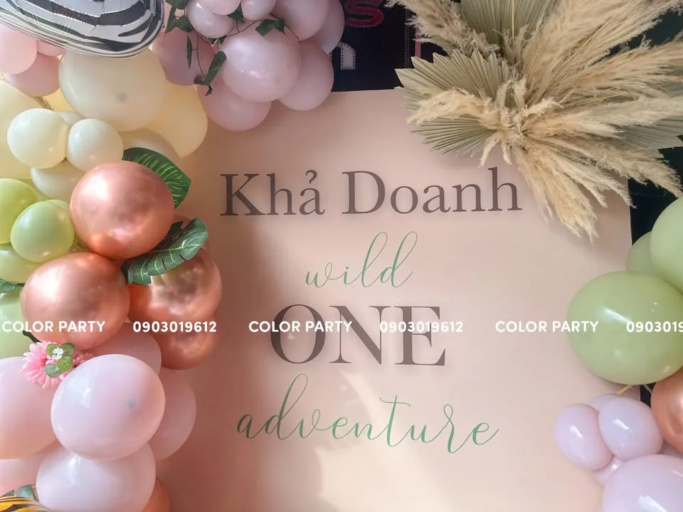 Happy Wild ONE Birthday, little Khả Doanh! 🐾🦒 – ảnh 2