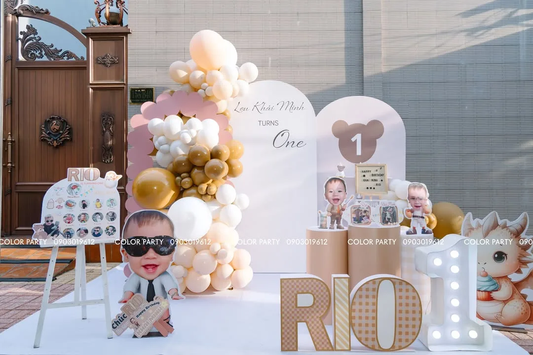 Nhấn để phóng to 🎉 RIO 1 tuổi – Mừng sinh nhật thôi nôi bé "bảnh" nhất xóm! – ảnh 1