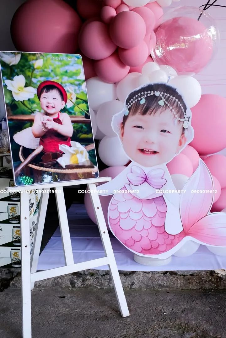Nhấn để phóng to 🎀 Thôi nôi bé Khả Di – Một nàng cá con siêu dễ thương! 🎀 – ảnh 4