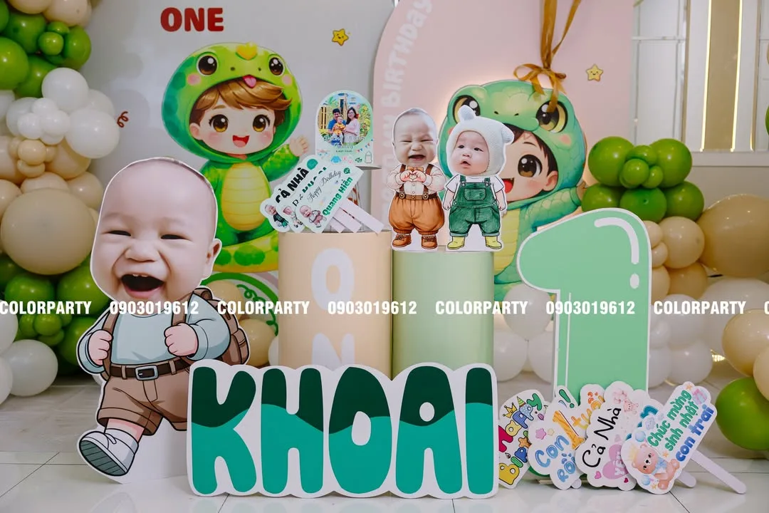 Nhấn để phóng to 🐍💚 Một tuổi rồi đó nha Quang Hiển! – ảnh 4