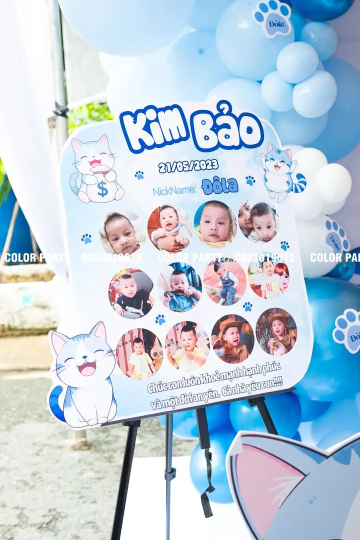 Nhấn để phóng to 🐾 3 tuổi rồi đó nha, Kim Bảo! 💙 – ảnh 2