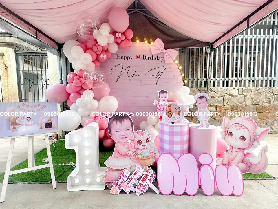 Nhấn để phóng to 💗 Miu - Cô bé 1 tuổi và một "vũ trụ hồng" siêu cấp đáng yêu!💗 – ảnh 1