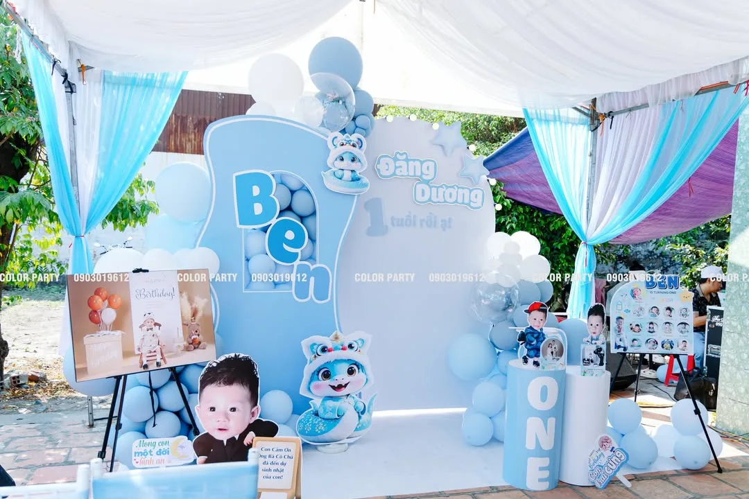 Nhấn để phóng to 💙Chúc mừng thôi nôi bé Đăng Dương tròn 1 tuổi 🎂💙 – ảnh 6