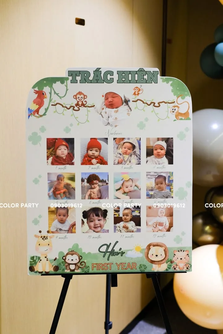 Nhấn để phóng to 🎂 Happy First Birthday – Trác Hiên 🎂 – ảnh 4
