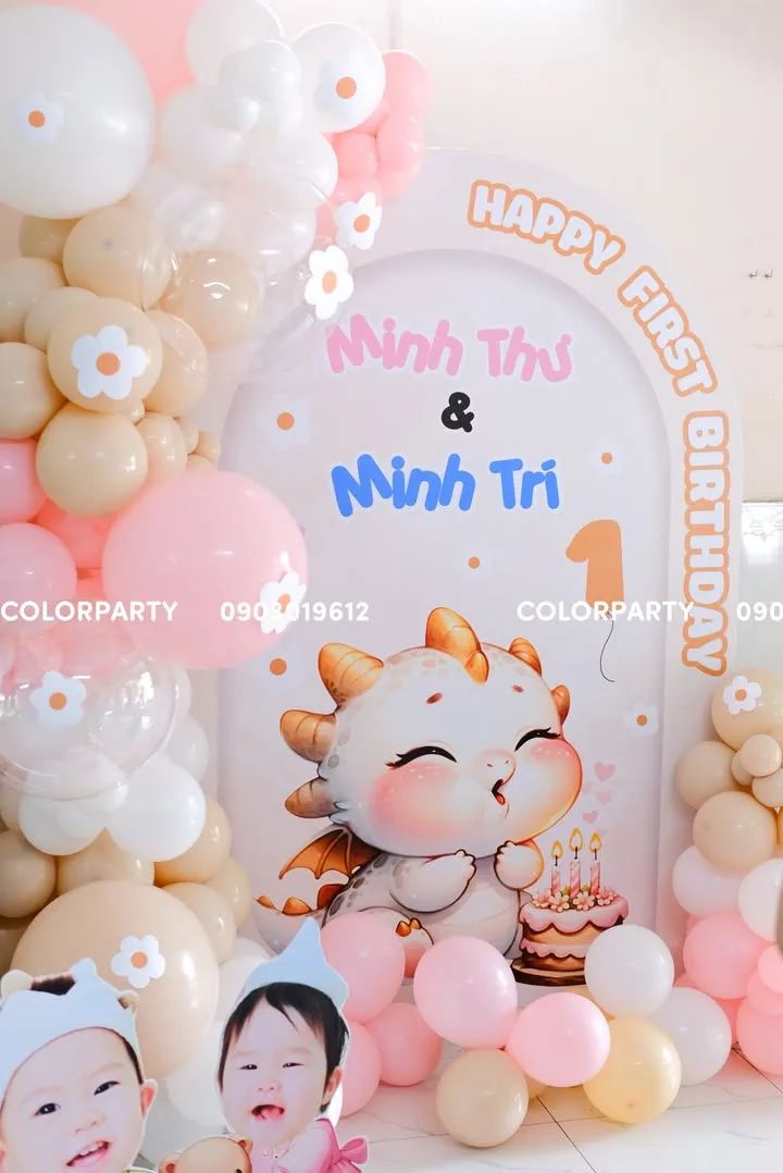 Nhấn để phóng to 🎉 Chúc mừng thôi nôi song sinh Minh Thư & Minh Trí 🎉 – ảnh 3