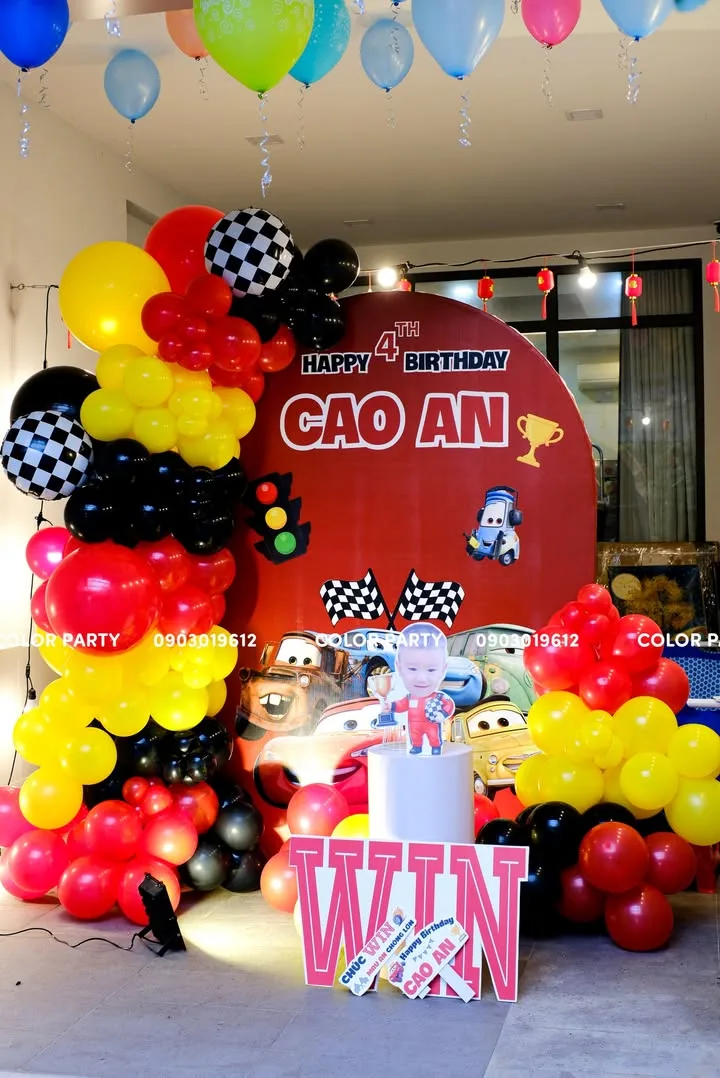 Nhấn để phóng to 🏎️💨 Happy Birthday Cao An – Tay đua nhí số 1 đường đua tuổi 4! – ảnh 2