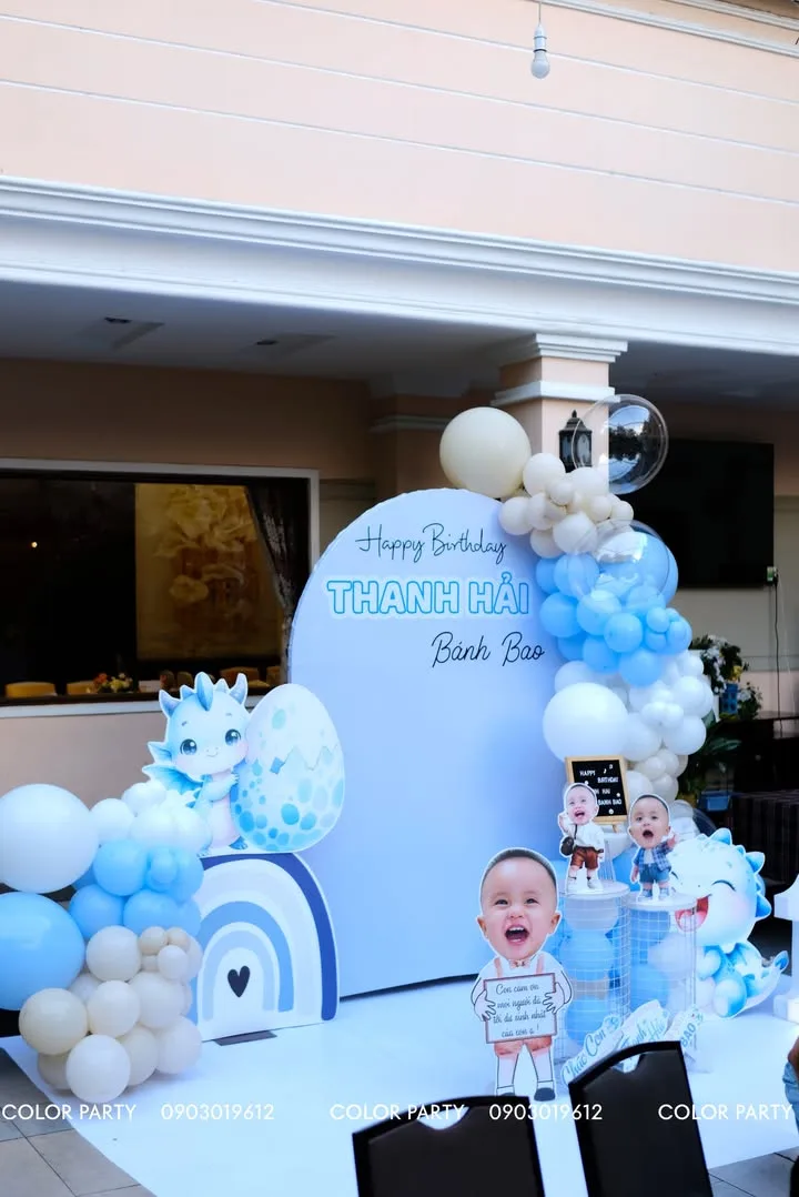 Nhấn để phóng to 💙 Thanh Hải - Bánh Bao và bữa tiệc lên Một tuổi! – ảnh 4